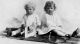 Very young David and Marg