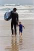 Julian and Coen surf